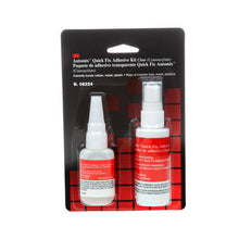 Load image into Gallery viewer, 3M 08224 Quick Fix Adhesive Kit, 0.7 oz adhesive/2.0 oz accelerator Bottles
