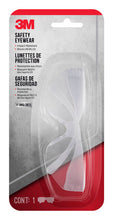 Load image into Gallery viewer, 3M 90953-BU10-NA Indoor Safety Eyewear, Clear Frame/Clear Scratch Resistant Lens, 10 eaches/case