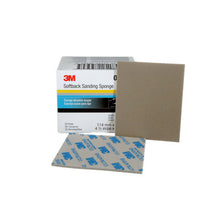 Load image into Gallery viewer, 3M 02601 Softback Sanding Sponge, 4-1/2 in x 5-1/2 in, (115mm x 140mm), Ultrafine