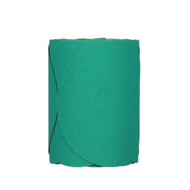 3M 01506 Stikit Green Disc Roll, 6 in, 80