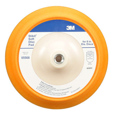 3M 05568 Stikit Soft Disc Pad, 8 in