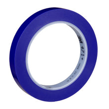 Load image into Gallery viewer, 3M 06408 Vinyl Tape 471+, Indigo, 1/2 in x 36 yd, 5.3 mil, Individually Wrapped Conveniently Packaged