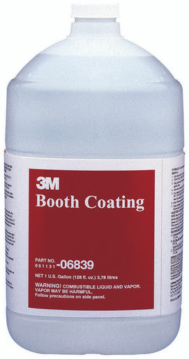 3M 06839 Booth Coating, 1 gal