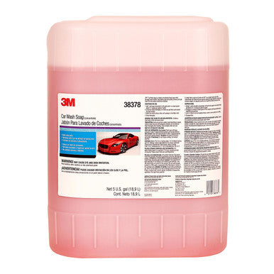 3M 38378 Car Wash Soap, 5 gal