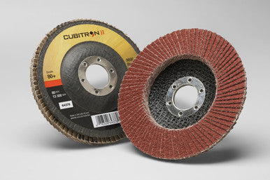 3M AB89848 Cubitron II Flap Disc 969F, 80+, T27, 5 in x 7/8 in