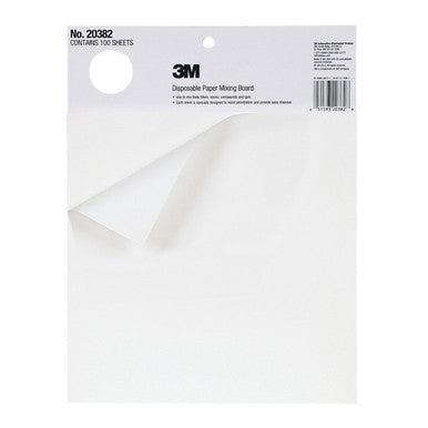 3M 20382 Disposable Paper Mixing Board