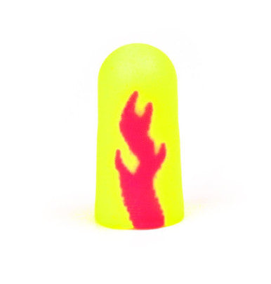 3M 312-1252 E-A-Rsoft Yellow Neon Blasts Earplugs, Uncorded, Poly Bag, Regular Size