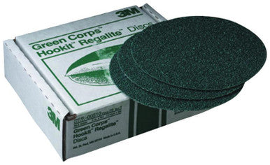 3M 00515 Green Corps Hookit Disc, 6 in, 40