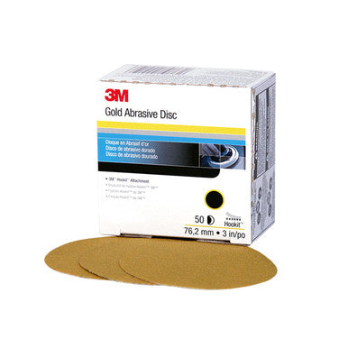 3M 00912 Hookit Gold Disc, 3 in, P500