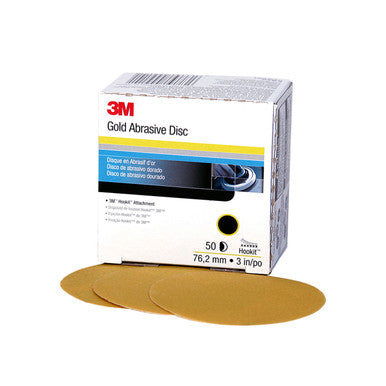 3M 00921 Hookit Gold Disc 236U, 3 in, P80