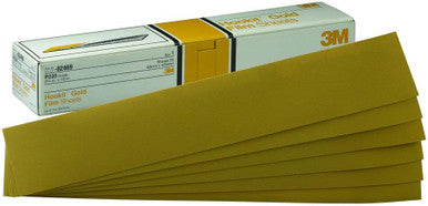 3M 02473 Hookit Gold Sheet, P120, 2-3/4 in x 16 in