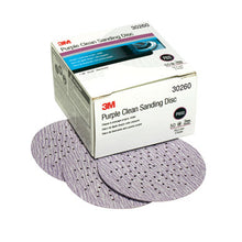 Load image into Gallery viewer, 3M 30260 Hookit Purple Clean Sanding Disc 343U, 3 in, P800