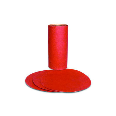 3M 01605 Red Abrasive PSA Disc, 5 in, P220