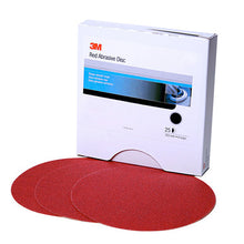 Load image into Gallery viewer, 3M 01111 Red Abrasive Stikit Disc, 6 in, P220 grade