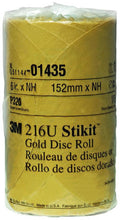 Load image into Gallery viewer, 3M 01435 Stikit Gold Disc Roll, 6 in, P320