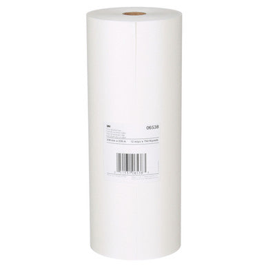 3M 06538 White Masking Paper, 12 in x 750 ft