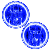 Load image into Gallery viewer, 14-15-Gmc-Sierra-1500-Pre-Assembled-Led-Halo-Fog-Lights--Blue