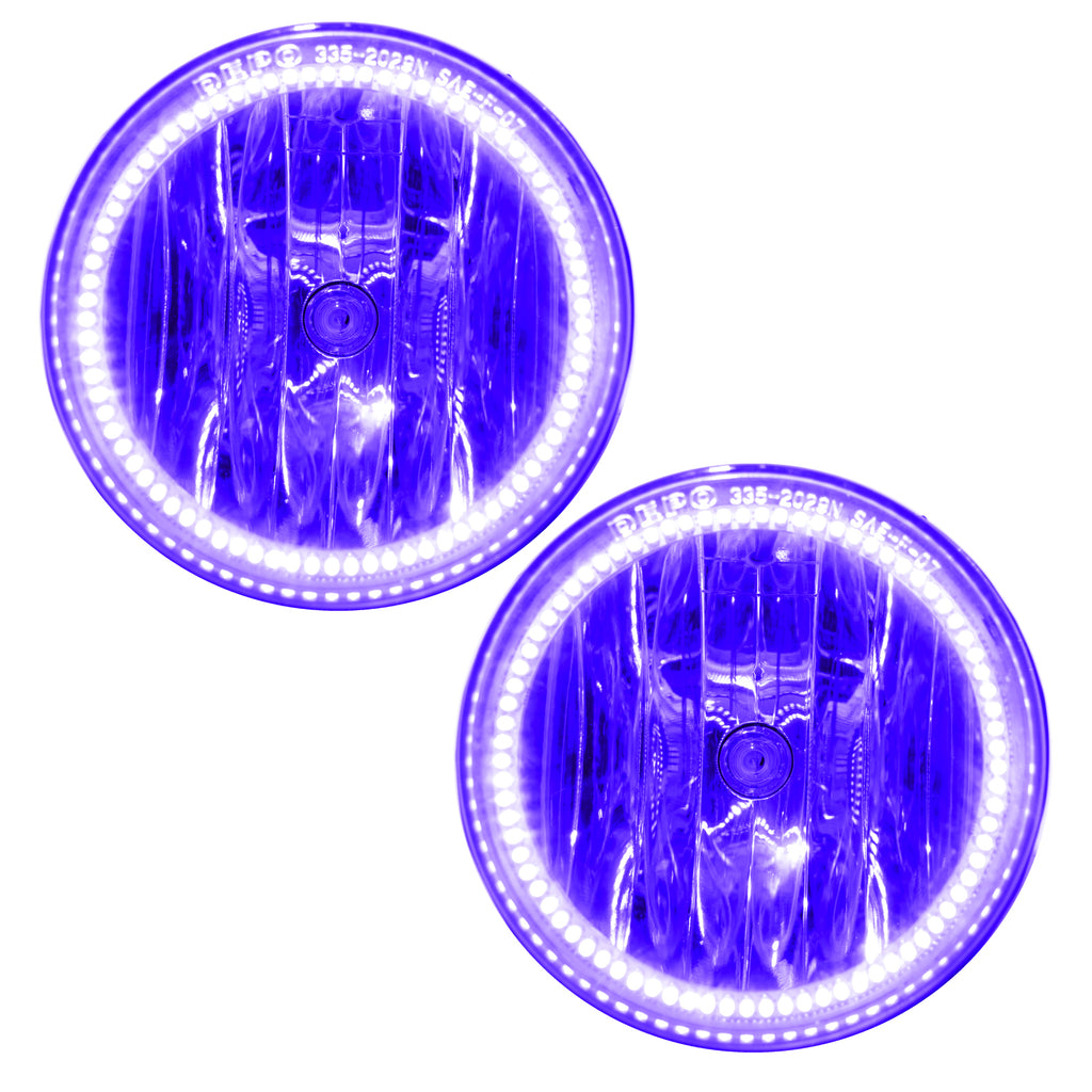 14-15-Gmc-Sierra-1500-Pre-Assembled-Led-Halo-Fog-Lights--UvPurple