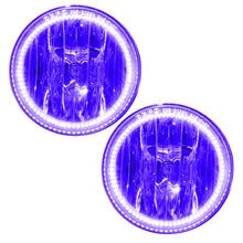 Load image into Gallery viewer, 14-15-Gmc-Sierra-1500-Pre-Assembled-Led-Halo-Fog-Lights--UvPurple