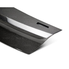 Load image into Gallery viewer, 14-15-Honda-Civic-Si-Coupe-Oem-Style-Carbon-Fiber-Trunk-Garnish