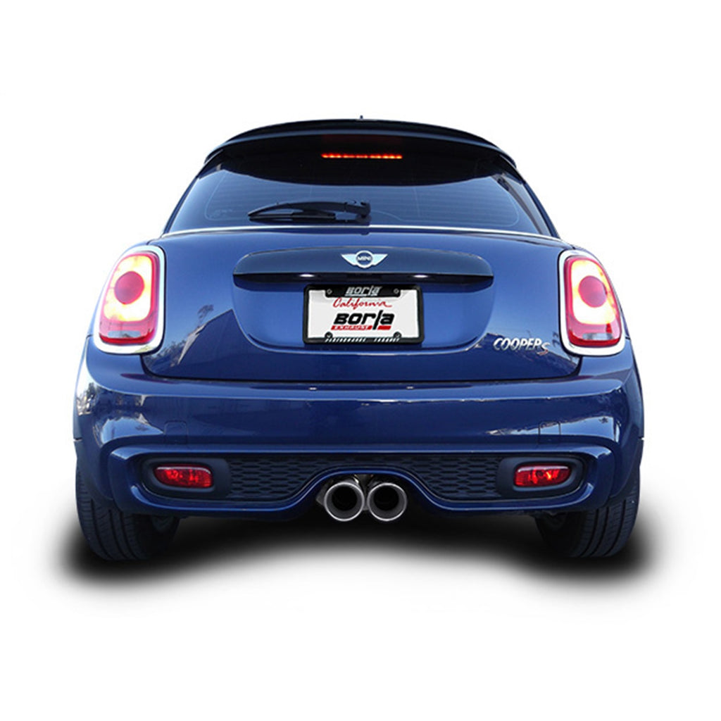14-15-Mini-Cooper-S-F56-2.0L-Turbo-AtMt-Fwd-2Dr-2.5In-Touring-Rear-Section-Exhaust-4In-Tips