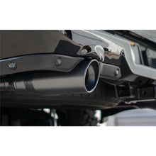 Load image into Gallery viewer, 14-18-Chevrolet-Silverado-1500-4In-Single-Exit-Stainless-Steel-Cat-Back-Exhaust-WBlk-Tip