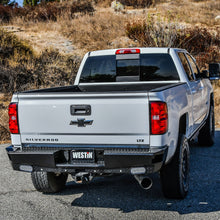Load image into Gallery viewer, 14-18-Chevrolet-Silverado-Hdx-Bandit-Rear-Bumper---Black