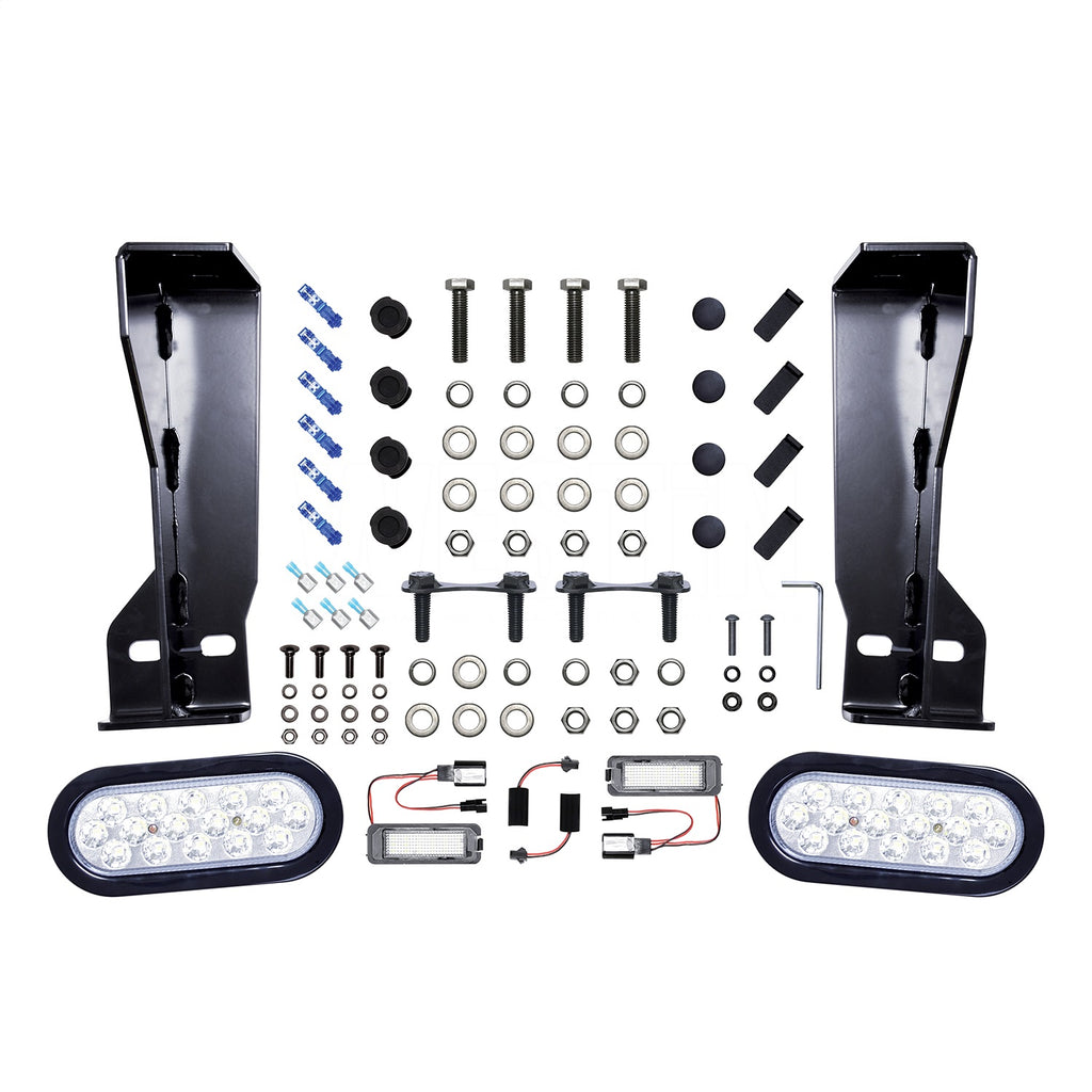14-18-Chevrolet-Silverado-Hdx-Bandit-Rear-Bumper---Black