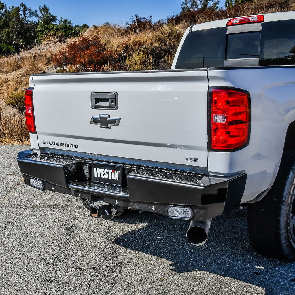 14-18-Chevrolet-Silverado-Hdx-Bandit-Rear-Bumper---Black