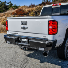 Load image into Gallery viewer, 14-18-Chevrolet-Silverado-Hdx-Bandit-Rear-Bumper---Black
