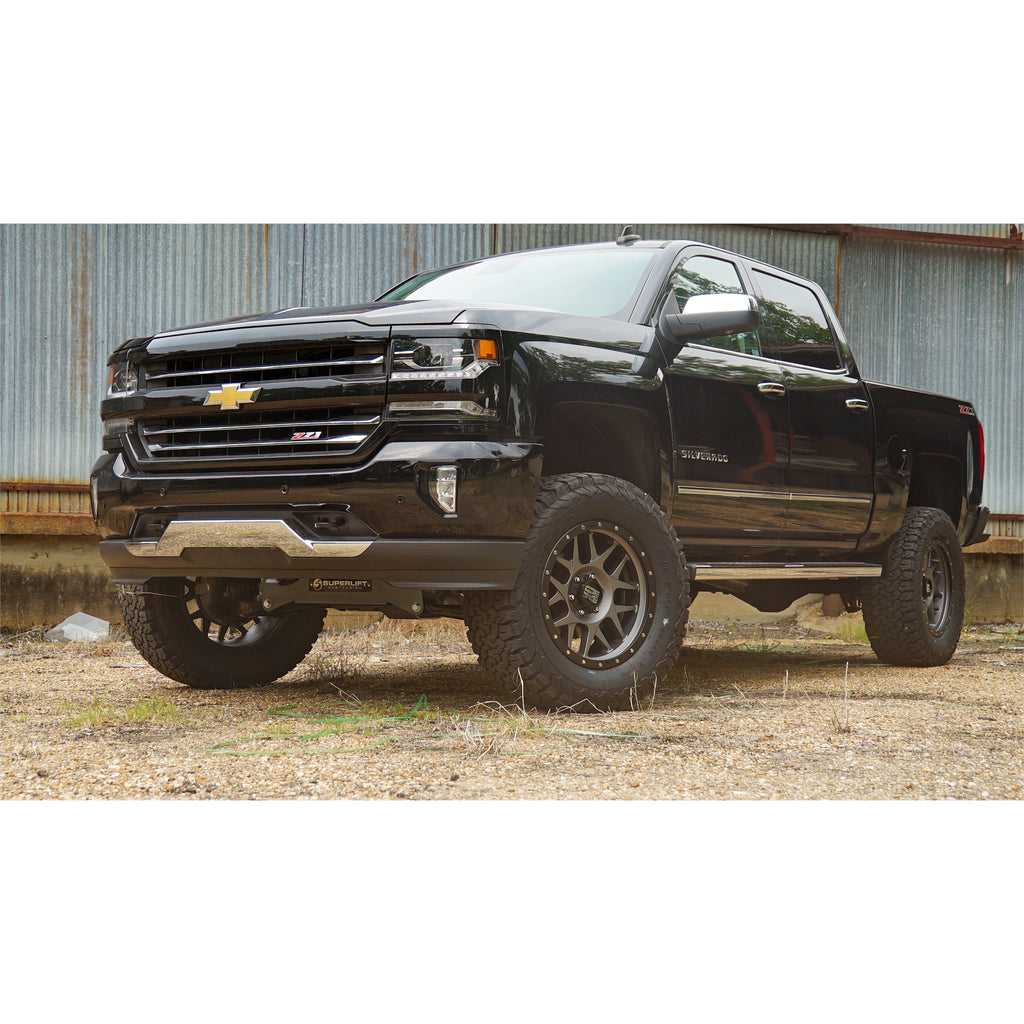 14-18-Chevy-Silv-1500-4Wd-6.5In-Lift-Kit-W-AlumSteel-Control-Arms-W-Fox-2.0-Shocks