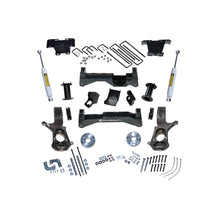 Load image into Gallery viewer, 14-18-Chevy-Silv-4Wd-W-AlumStamped-Steel-Control-Arms-8In-Lift-Kit-W-Slf-Rear-Shocks