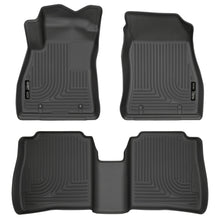 Load image into Gallery viewer, 14-18-Nissan-Sentra-Weatherbeater-Black-Front--2Nd-Seat-Floor-Liners