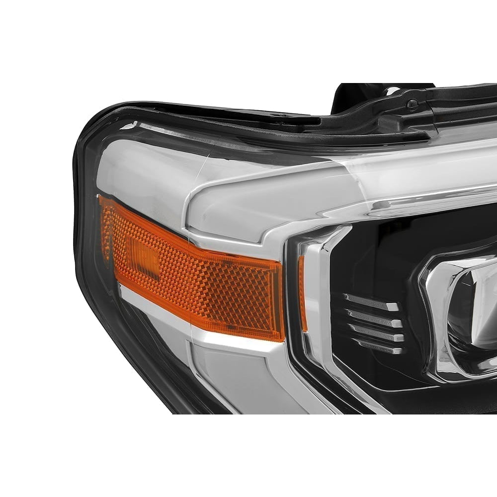 14-18-Toyota-Tundra-Pro-Series-Projector-Headlights-Chrome-W-Sequential-Signal-And-Drl