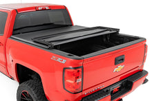 Load image into Gallery viewer, Rough Country 41214550A Soft Tri-Fold Tonneau Bed Cover for Select Chevrolet Silverado 1500, GMC Sierra