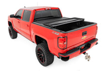 Load image into Gallery viewer, Rough Country 41214550A Soft Tri-Fold Tonneau Bed Cover for Select Chevrolet Silverado 1500, GMC Sierra