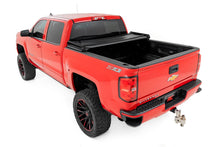 Load image into Gallery viewer, Rough Country 41214550A Soft Tri-Fold Tonneau Bed Cover for Select Chevrolet Silverado 1500, GMC Sierra