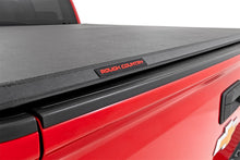 Load image into Gallery viewer, Rough Country 41214550A Soft Tri-Fold Tonneau Bed Cover for Select Chevrolet Silverado 1500, GMC Sierra