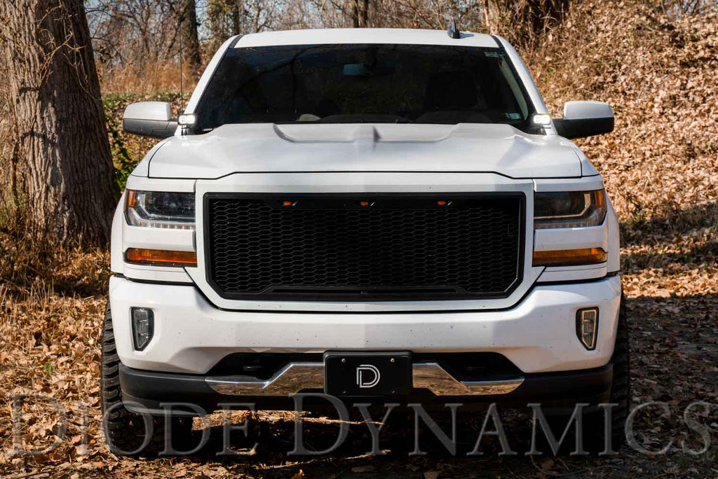 Diode Dynamics DD6656 Pod light featuring advanced TIR optics for high efficiency and focus. for Select Chevrolet Silverado 1500, GMC Sierra