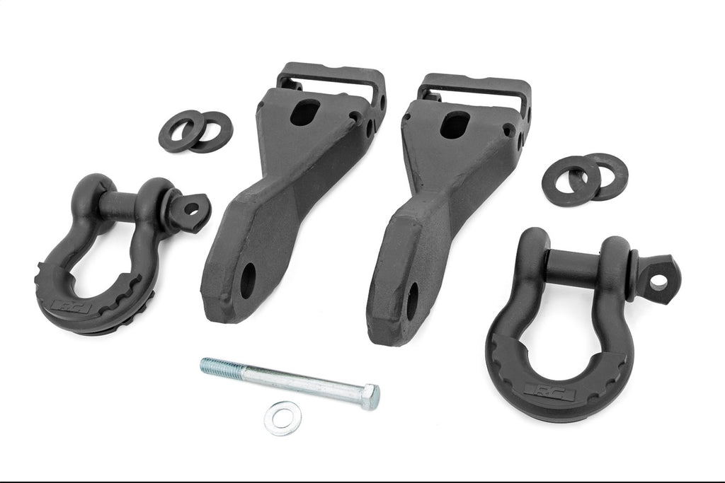 Rough Country RS170 Tow Hook To Shackle Conversion Kit for Select Chevrolet Silverado
