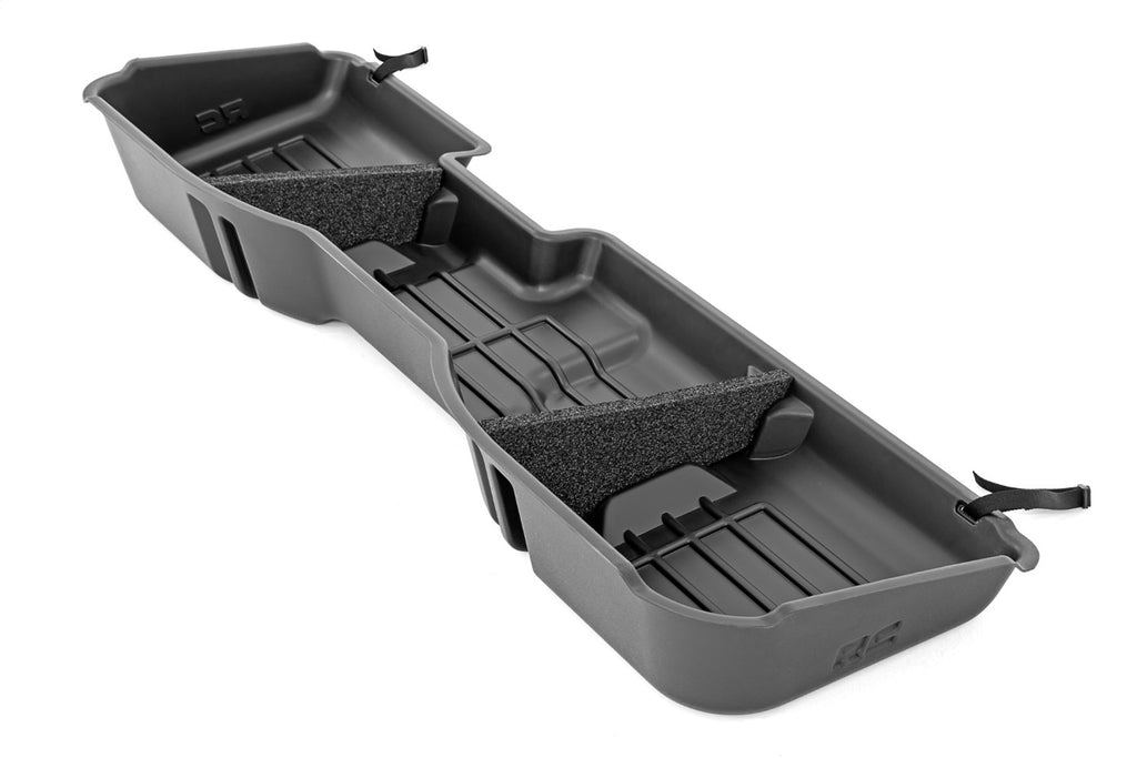 Rough Country RC09031A Under Seat Storage Compartment for Select Chevrolet Silverado 1500, Chevrolet Silverado HD, Chevrolet Silverado HD, GMC Sierra 1500, GMC Sierra HD, GMC Sierra HD