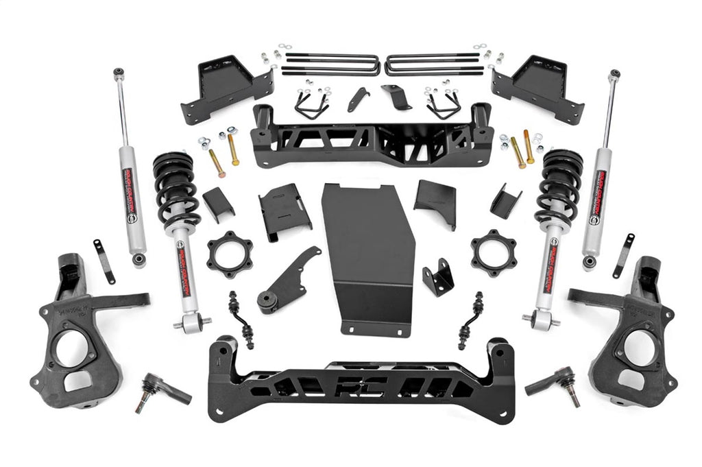 Rough Country 22833 Suspension Lift Kit for Select Chevrolet Silverado 1500, GMC Sierra