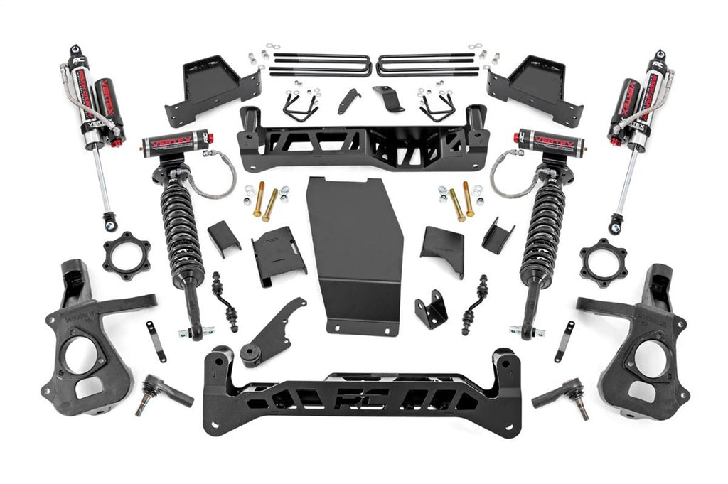 Rough Country 17450 Suspension Lift Kit w/Shocks for Select Chevrolet Silverado 1500, GMC Sierra