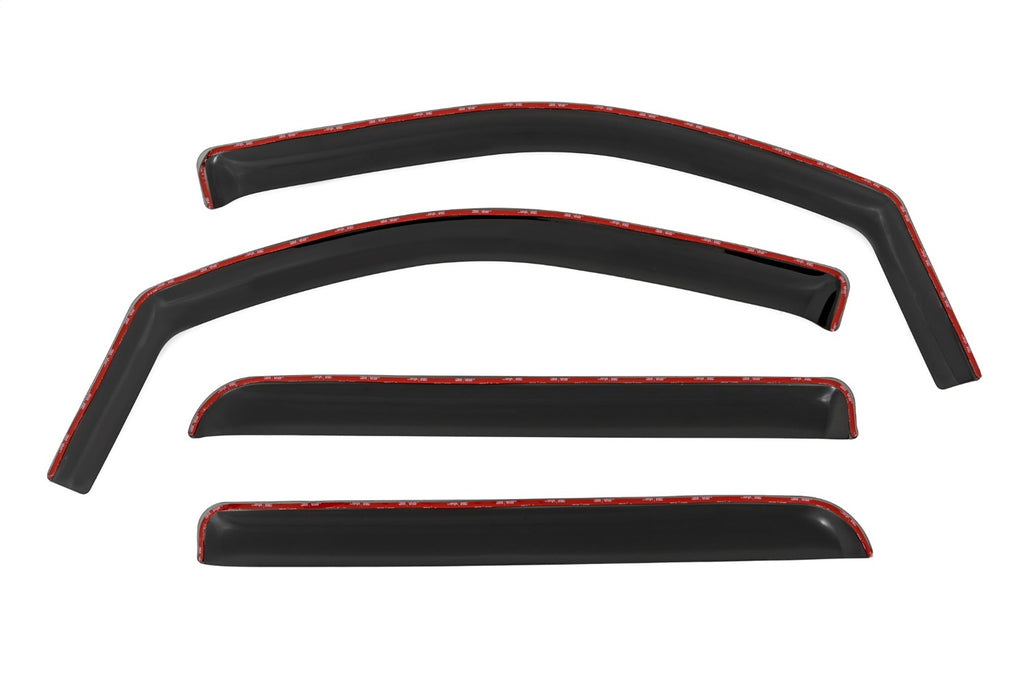 Rough Country 811419 Side Window Deflectors for Select Chevrolet Silverado 1500, Chevrolet Silverado HD, Chevrolet Silverado HD, GMC Sierra 1500, GMC Sierra HD, GMC Sierra HD