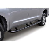 Go Rhino 61090B 6000 Series Side Steps W/Mounting Brackets Kit - One-Piece- Crew Cab - Short Bed