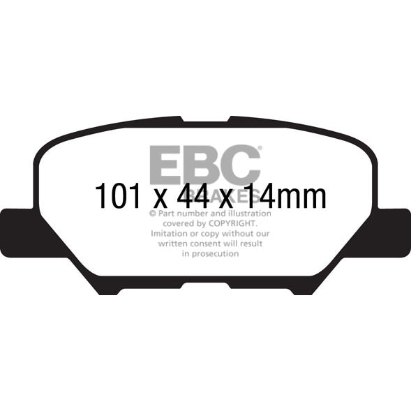 14-19-Mazda-3-2.0L2.5L-(BnBm-Mexico-Build)-Greenstuff-Rear-Brake-Pads