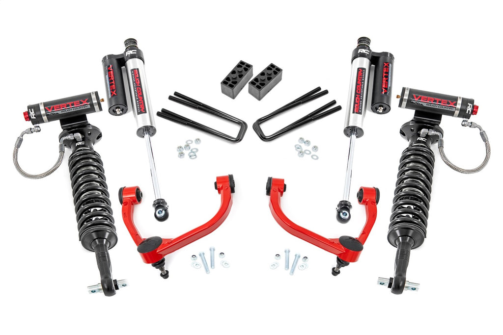 Rough Country 54550RED Suspension Lift Kit w/Shocks for Select Ford F-150