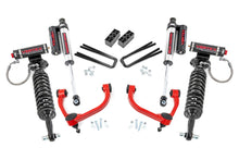 Load image into Gallery viewer, Rough Country 54550RED Suspension Lift Kit w/Shocks for Select Ford F-150