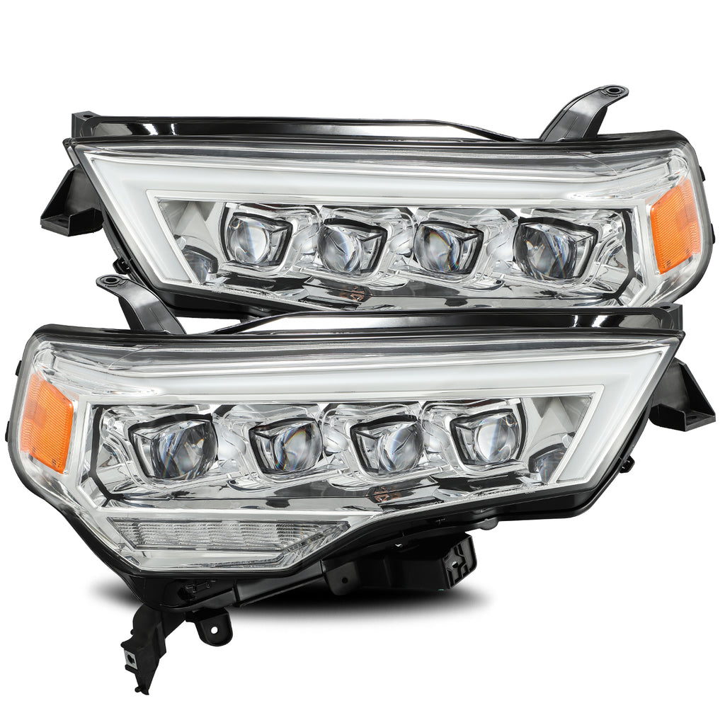 14-20-Toyota-4Runner-Nova-Led-Projector-Headlights-Plank-Style-Chrome-WActivation-Light