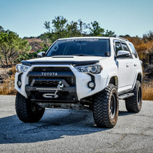 Load image into Gallery viewer, 14-20-Toyota-4Runner-Pro-Series-Front-Bumper-WAngular-Bull-Bar---Textured-Black